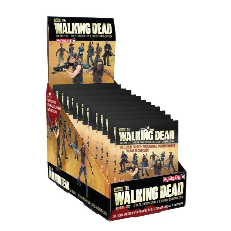 the walking dead mcfarlane building sets