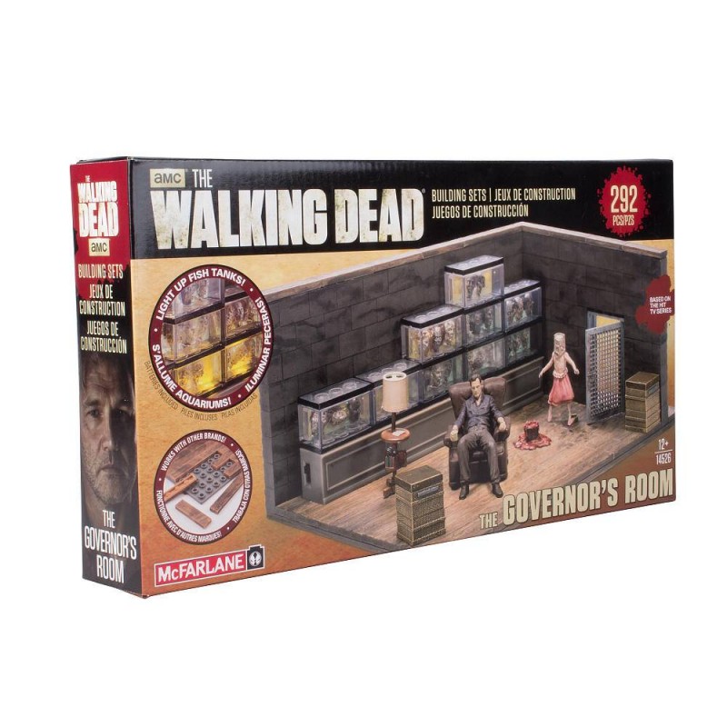 the walking dead building sets