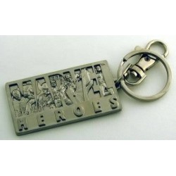 Marvel Heroes Pewter Key Ring